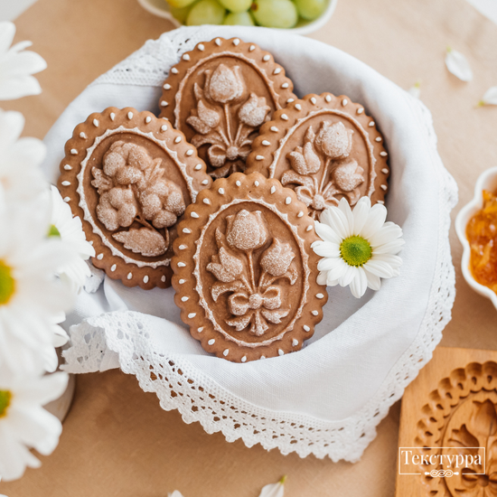 Пряничная форма Фиалки