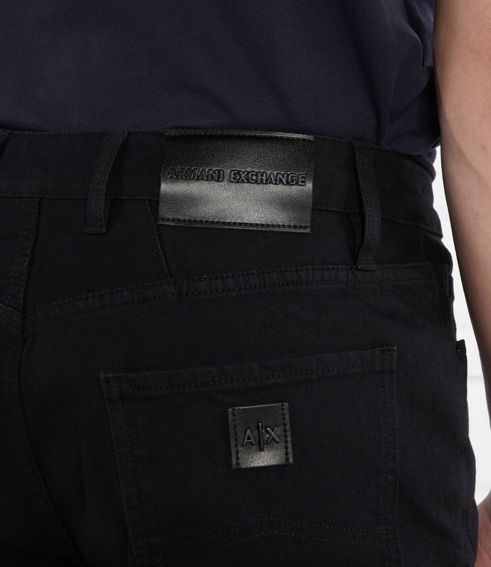 Джинсовые шорты Armani Exchange - черный(3DZJ65 Z2AAZ)