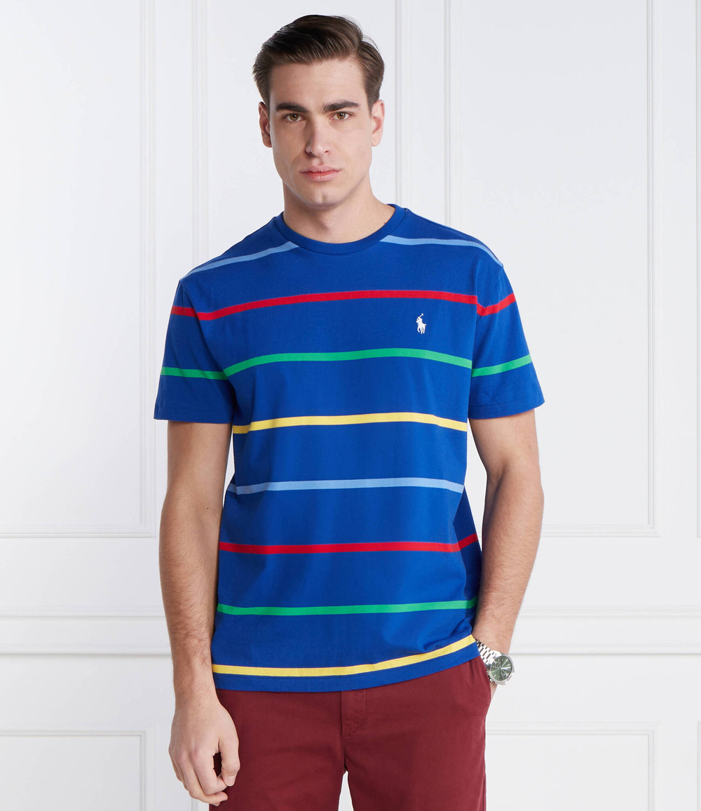 Футболка POLO RALPH LAUREN - голубой(710927064)