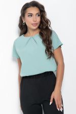 Блуза Ника (мята) Б10956 LT Collection