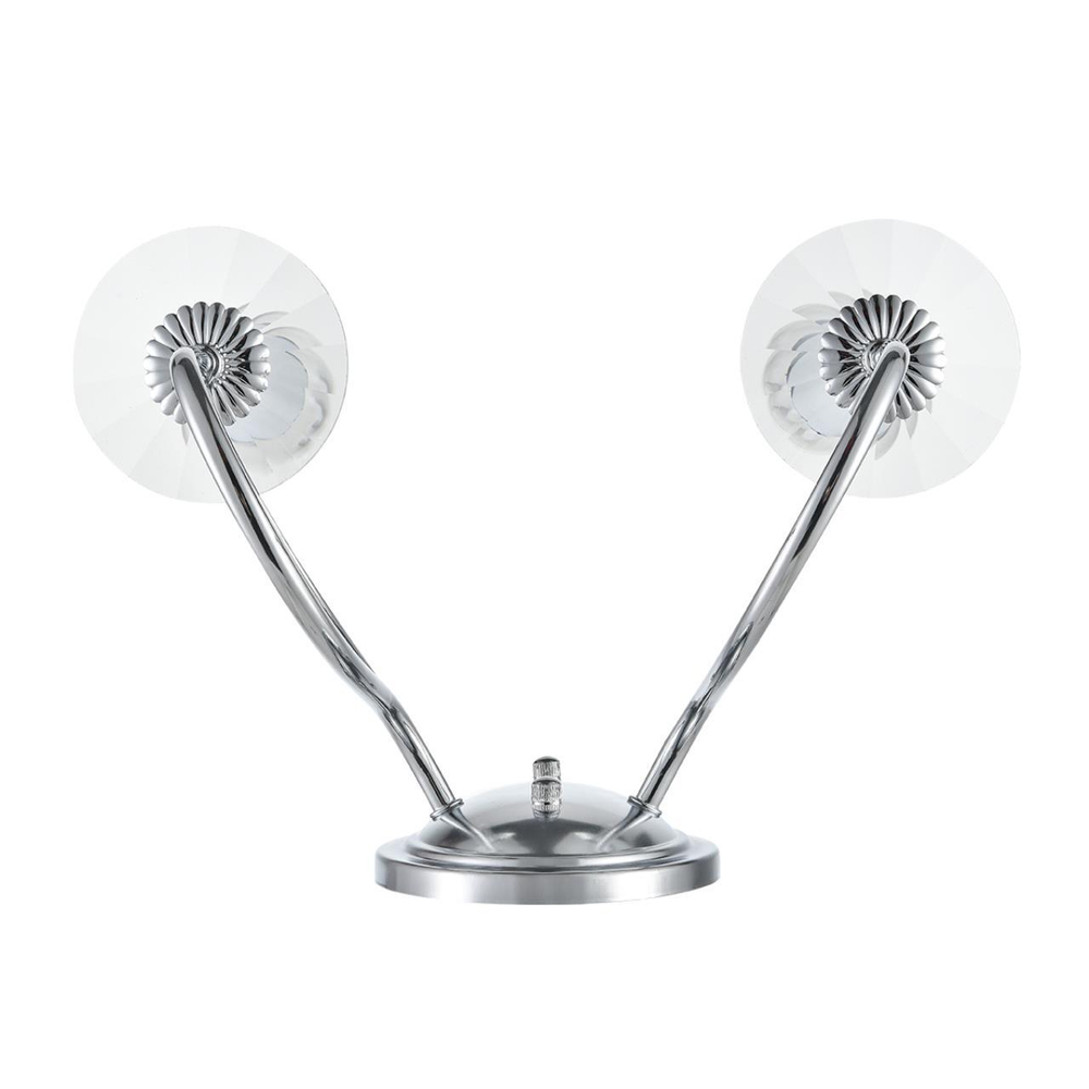 8034/2W CLASSI LN26 металл/стекло, хром/прозрачный Бра E14 2*40W 220V INCANTO