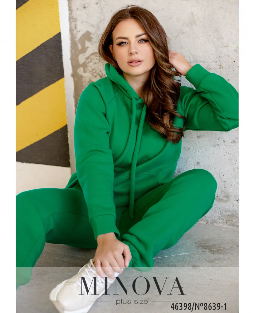 Костюм 8639-1-зеленый Minova