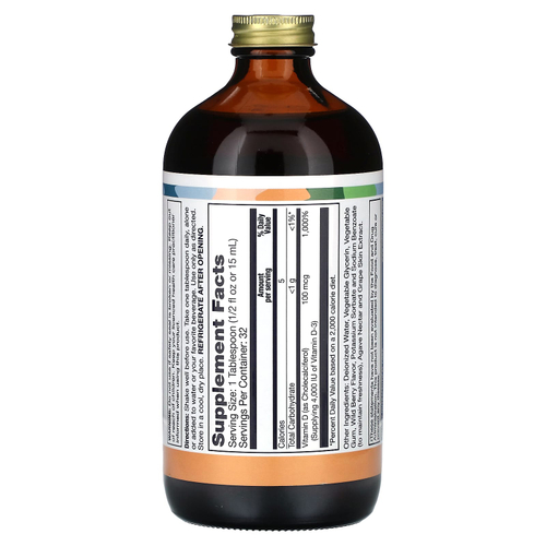 LifeTime Vitamins, Liquid D3, высокая эффективность, лесные ягоды, 100 мкг (4000 МЕ), 480 мл (16 жидк. унц.)