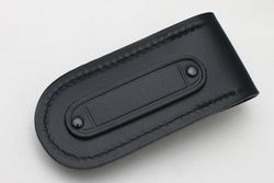 Чехол кожаный черный для ножа или мультитулафотография - 2