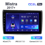 Teyes CC2L Plus 10,2"для Hyundai Mistra 2017+