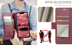 Чехол-книжка CaseMe Smooth iPhone 16e