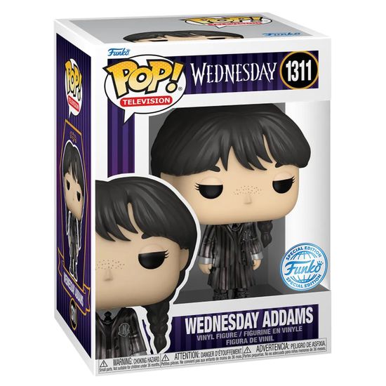 Фигурка Funko POP! TV Wednesday Wednesday Addams (MT) (Exc) (1311) 68293 / Фигурка Фанко ПОП! по мотивам сериала "Уэнcдей", Уэнсдэй