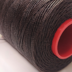 Нитки вощеные коричневые