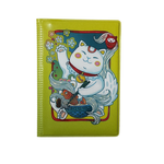 Обложка для транспортной карты "Манеки неко рамен" увеличенная