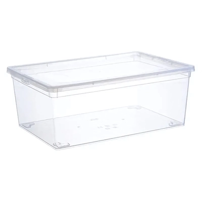 Ящик 10л 370х140мм Прозрачный 0,14х0,25х0,37м
