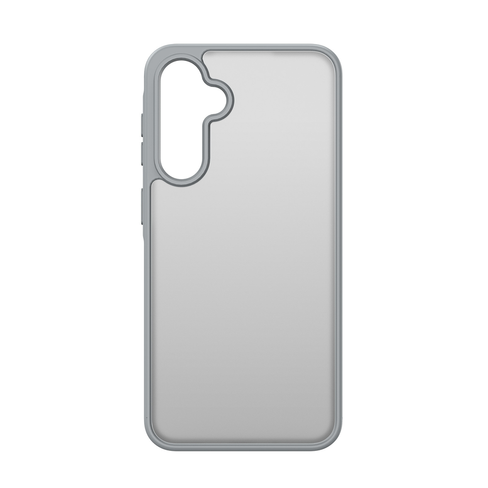 Прозрачный матовый чехол с серыми рамками и с MagSafe от Dux Ducis для Samsung Galaxy A36 5G и Galaxy A56 5G, серия Yind Series Case