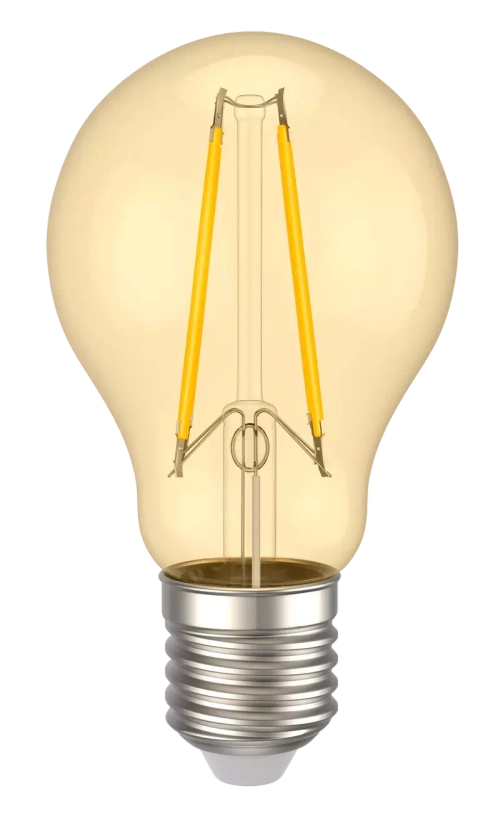 Лампа светодиодная  A60 шар золото 11Вт 230В 2700К Е27 серия 360° IEK LLF-A60-11-230-30-E27-CLG