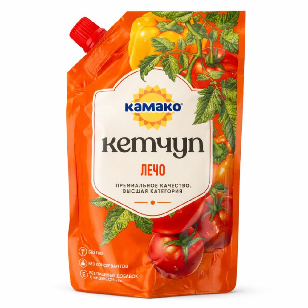 Кетчуп Камако Лечо 270 гр