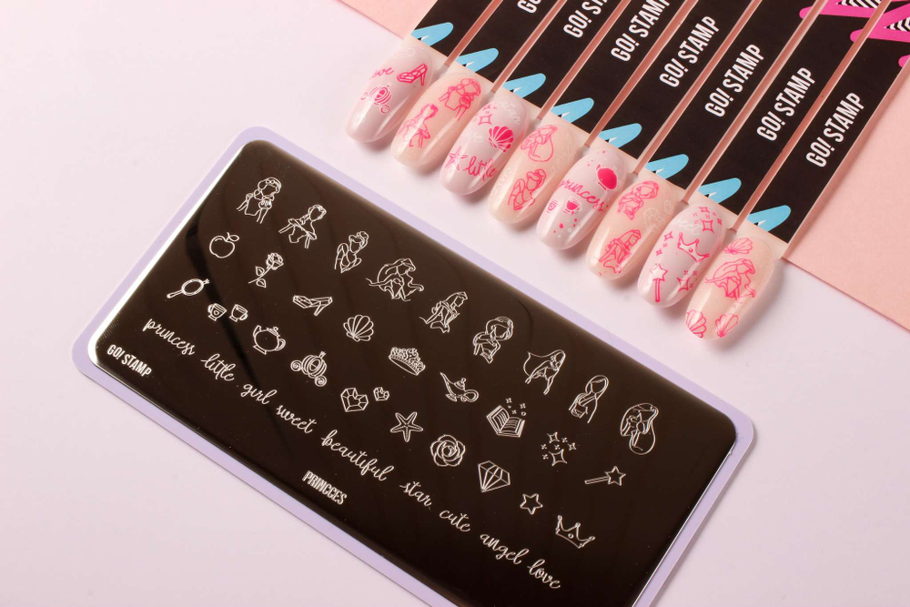 Пластина для стемпинга Go! Stamp 31 Princess