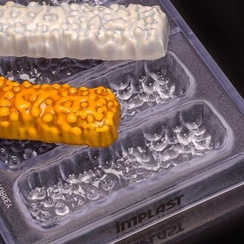 650 | Форма для шоколадных изделий "Пена" (275*135 мм)