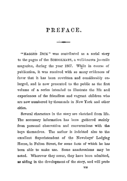 Ragged Dick. Or Street Life in New York With the Boot-blacks | Alger Horatio