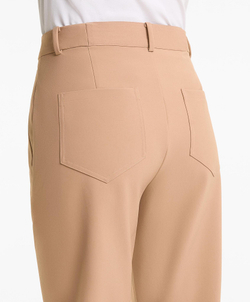 OYSHO Брюки из твила, верблюжий