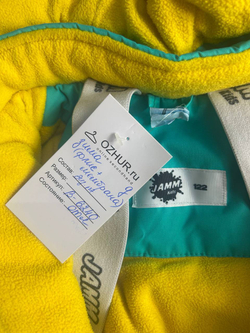 Комбинезон Jamm на флисе и мембрана, маркировка 122 см, на 7 лет