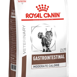 Royal Canin VET Gastro Intestinal Moderate Calorie - диета для кошек с проблемами ЖКТ (ограничение жиров)