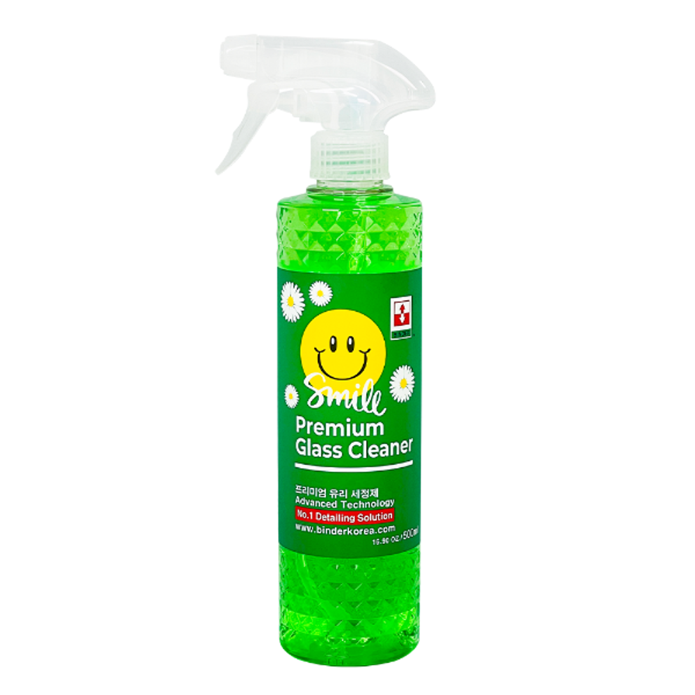 BINDER Premium Glass Cleaner (pH 7,2) 500мл Очиститель стекол с антистатиком