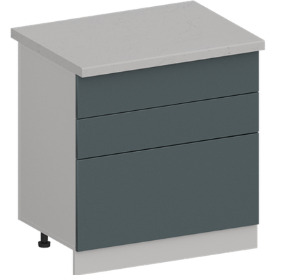 Кухня Модуль ШН3Я 800 Вотан / Бирюзовая мята