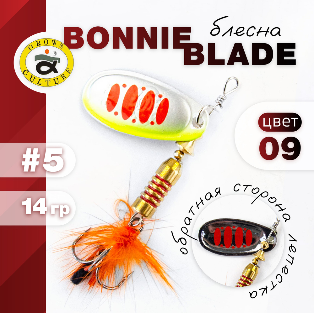 Блесна Grows Culture, реплика Bonnie Blade (5", 14гр)