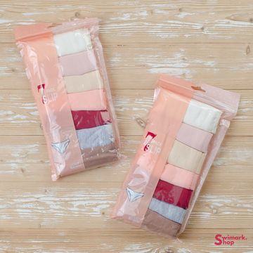 Набор женских трусиков BIKINI Classic, NO NAME 70000-MIX, 7 шт/уп (неделька)