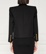 Хлопковый жакет Balmain - черный(DF1SI530 ME54)