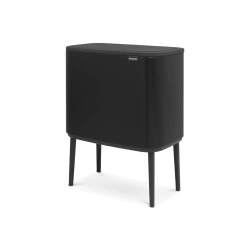 Brabantia Контейнер для мусора Bo Touch 11 л + 23 л черный