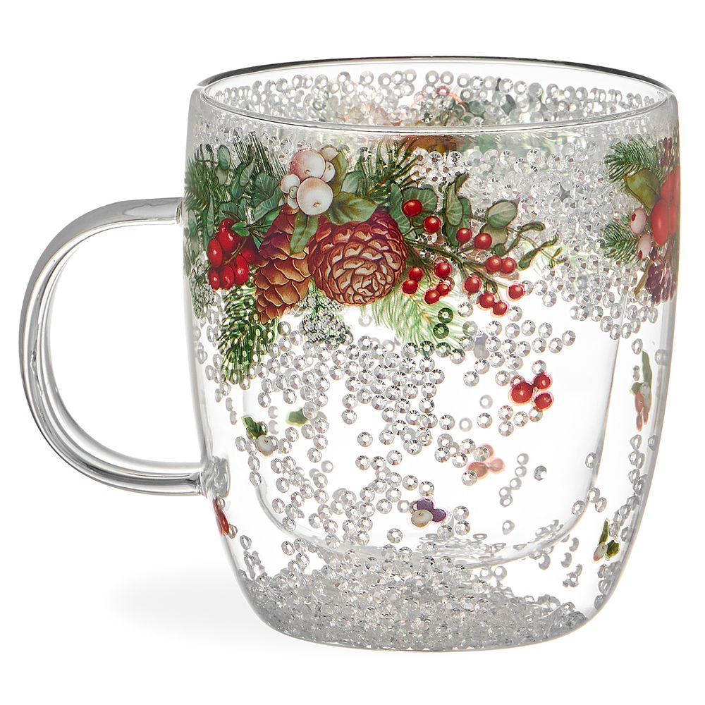 КРУЖКА С ДВОЙНЫМИ СТЕНКАМИ "CELEBRATION" 410 МЛ