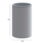 Стакан Настольный Uno Nickel Brush