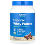 Nutricost, органический сывороточный протеин, двойной шоколад, 907 г (2 фунта)
