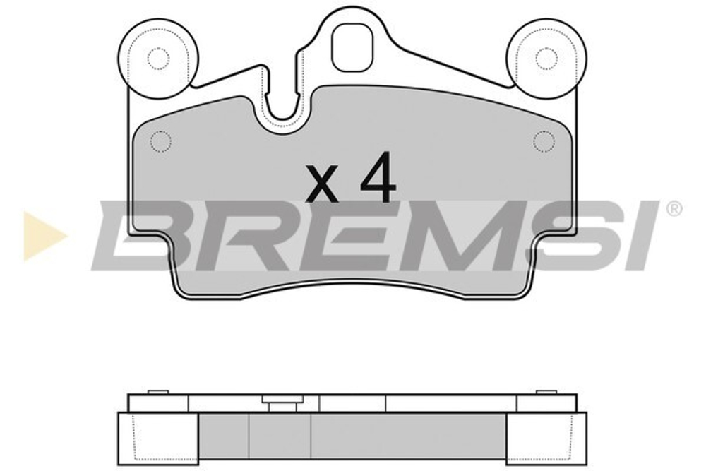 BREMSI - BP3097-BMS - Brake Pad Set, disc brake