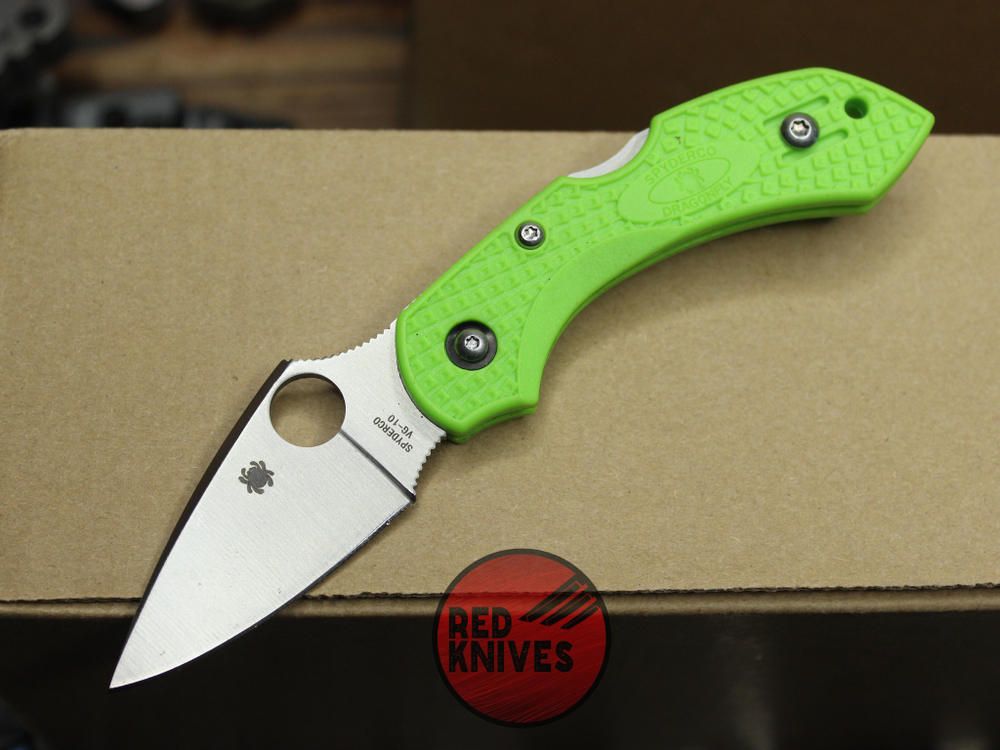 Нож Spyderco Dragonfly 2 - салатовая рукоять