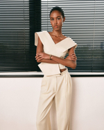 Топ из масляной шерсти