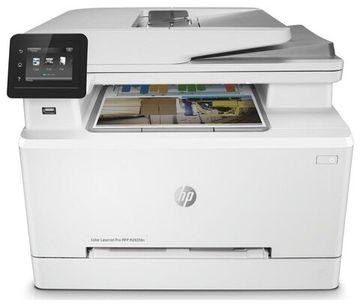 МФУ лазерное HP Color LaserJet Pro M283fdn, цветн., A4, белый