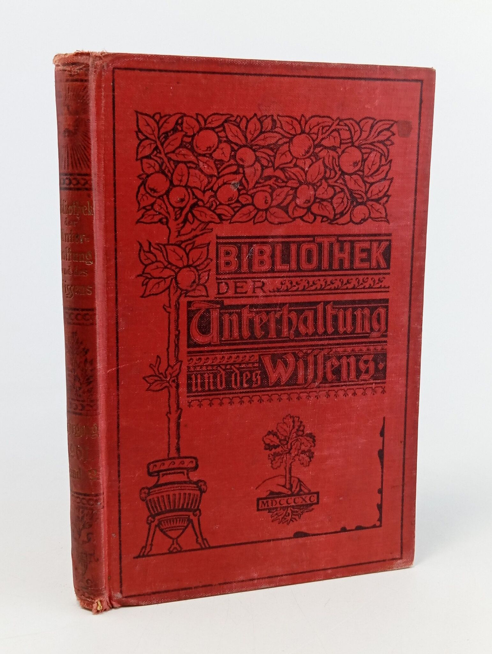 Периодическое антикварное издание на немецком языке: Bibliothek der Unterhaltung und des Wissens.Библиотека развлечений и знаний. Выпуск 2. 1901 год.