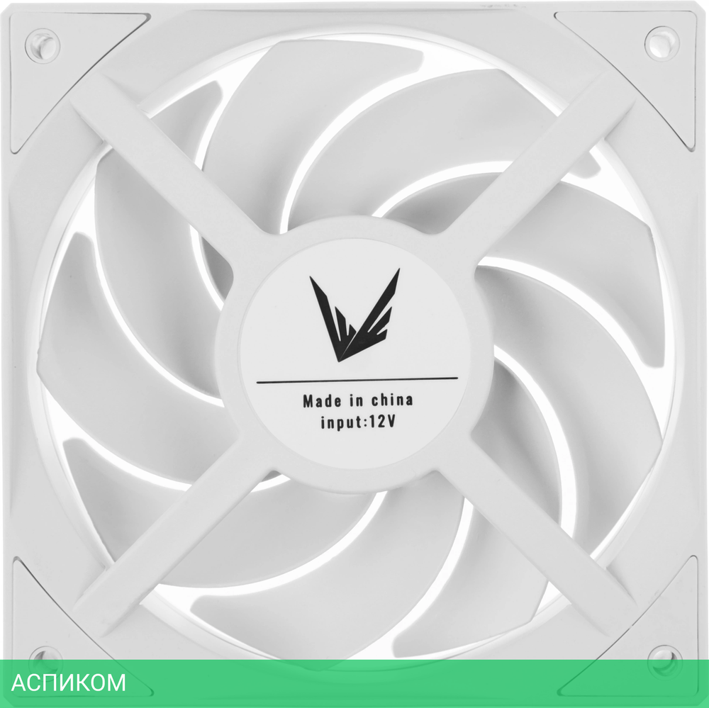Вентилятор для корпуса Formula V Line Air Bridge Plus WH ARGB белый