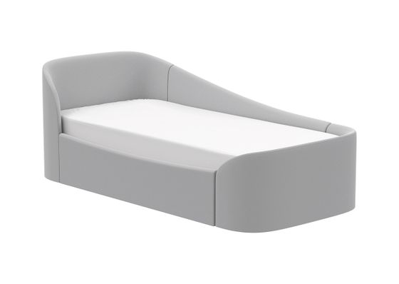 Диван-кровать Kidi Soft с низким изножьем 90х200 см, серая
