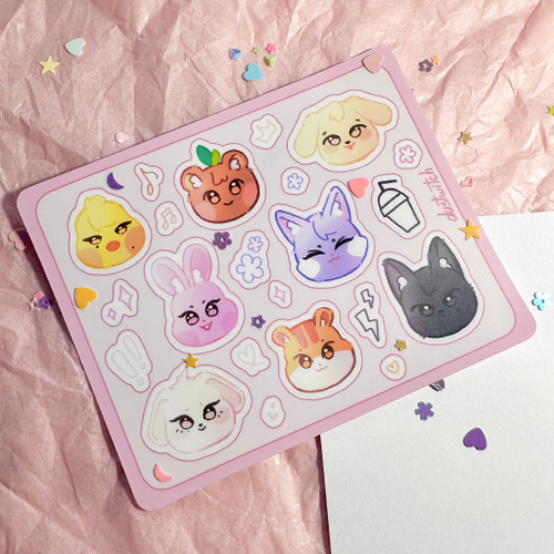 Стикерпак / Dust Witch / ATEEZ / ANITEEZ #2