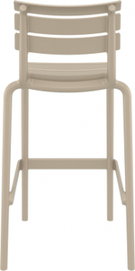 Стул пластиковый барный Siesta Contract Helen Bar 75, бежевый