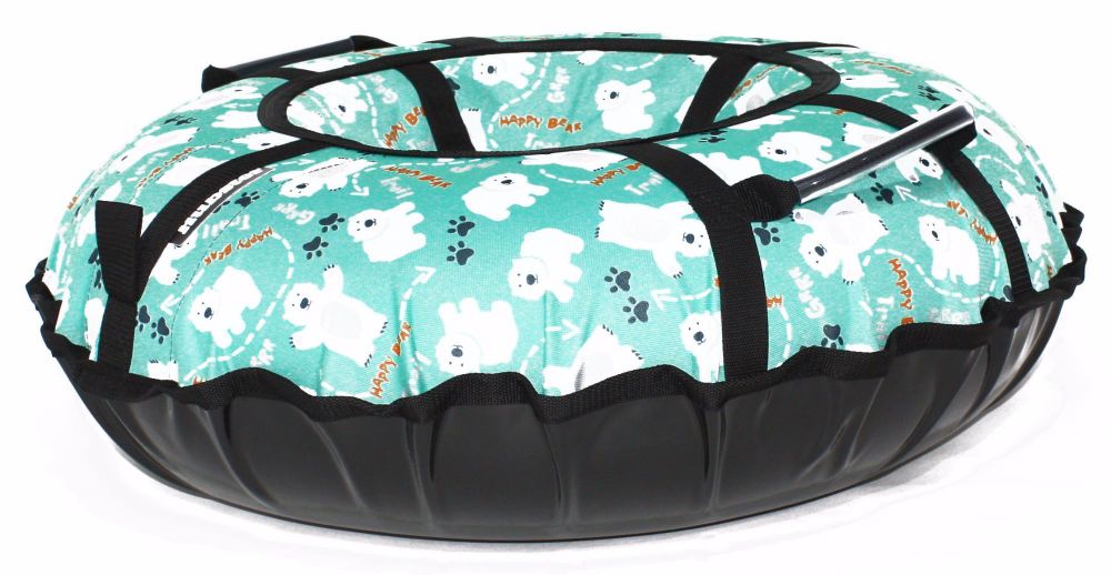 Тюбинг Hubster Люкс Pro Мишки бирюзовые