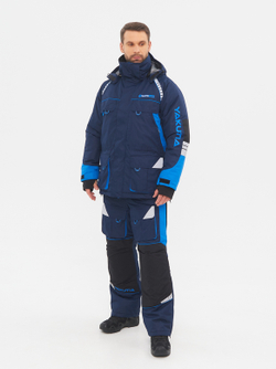 Костюм зимний Yakutia ткань Galaxy Breathable цвет Тёмно-синий (Размер: 44-46, Рост: 170-176)