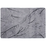 Коврик для ванной 80*120"Флора» серый