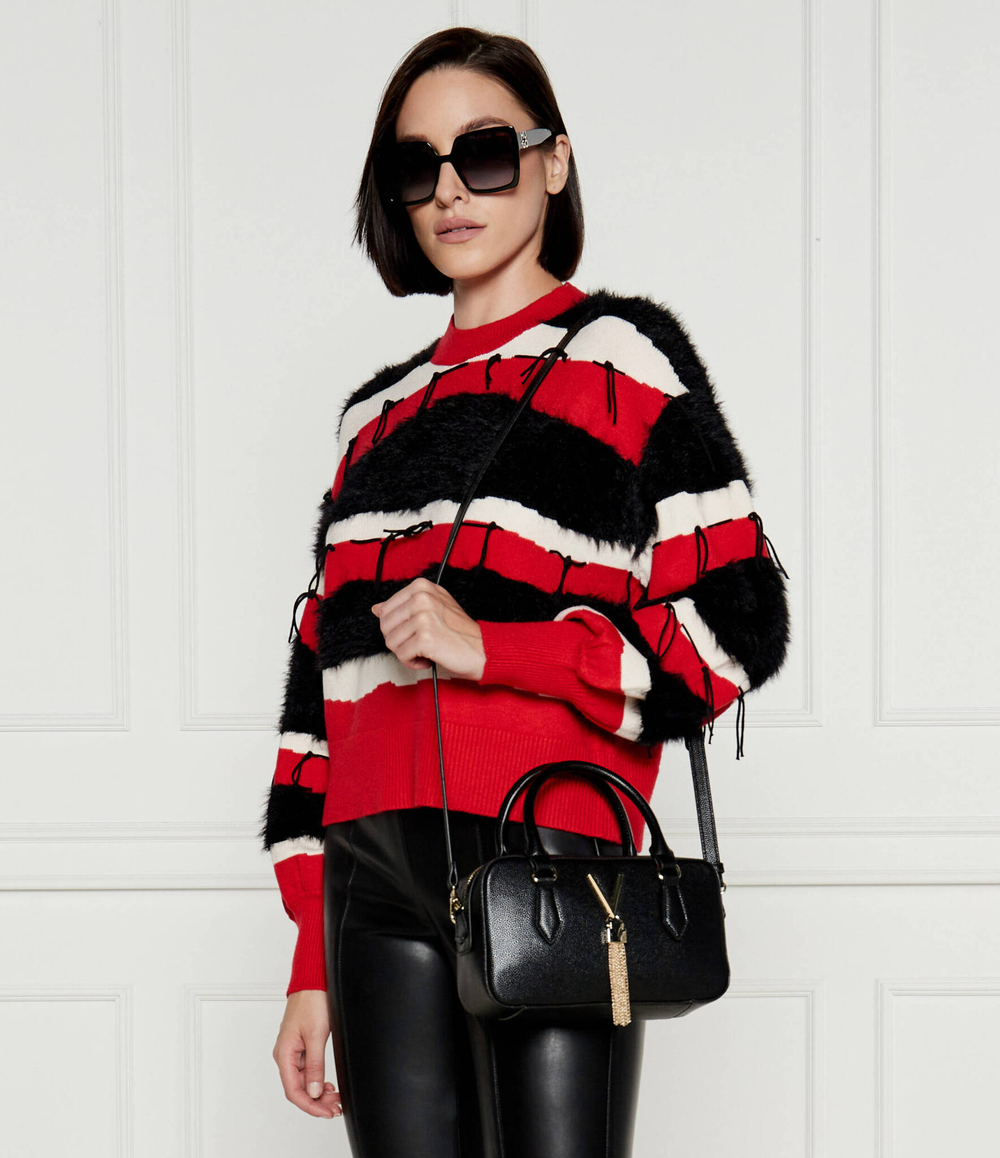 Сумка-трапеция Valentino - черный(VBS1R416G)