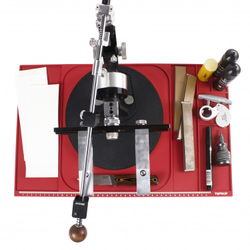 Коврик TSPROF XL для сборки, разборки, заточки ножей (красный)