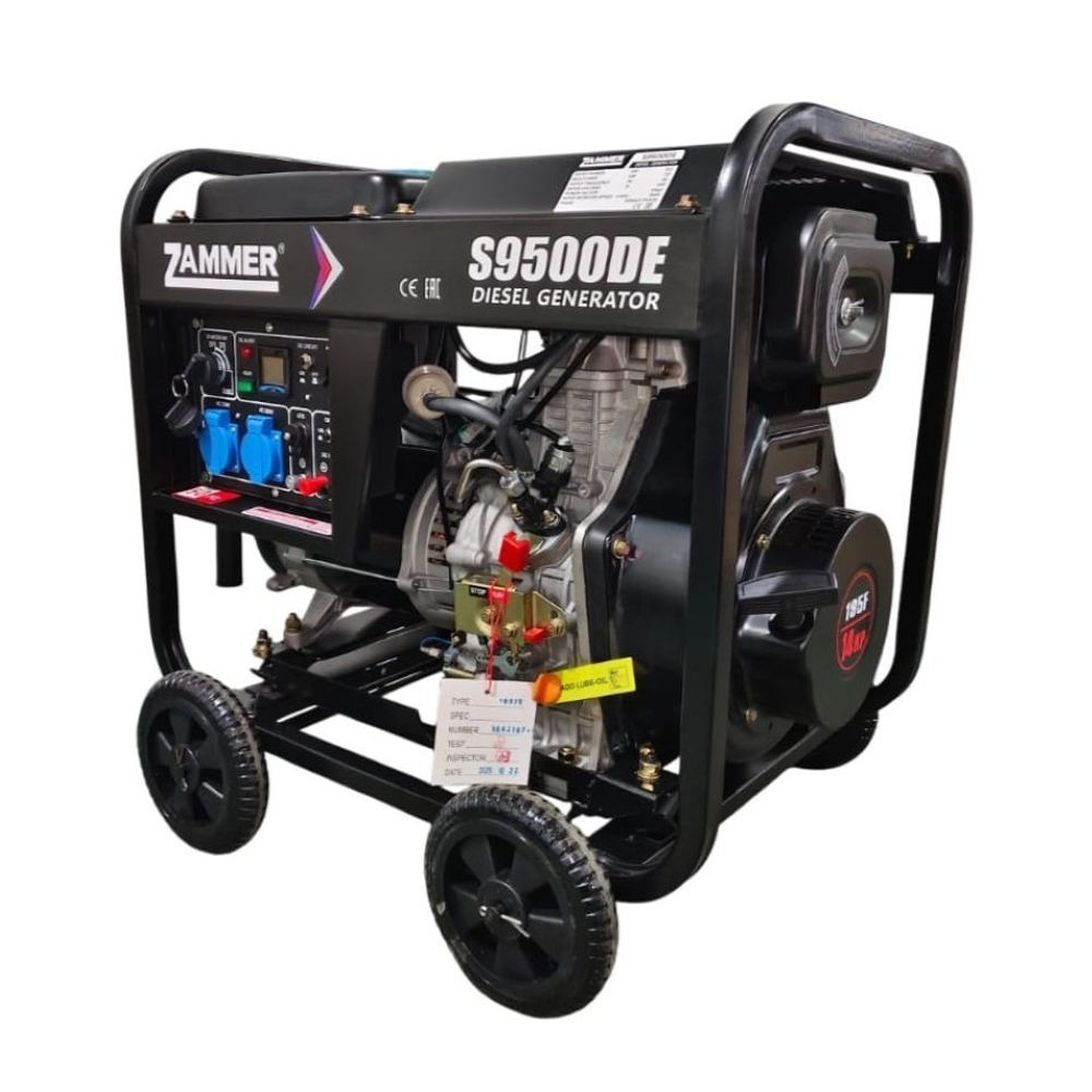 Генератор дизельный Zammer S9500DE