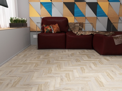 Виниловый пол FineFloor Craft Small Plank DryBack FF-008 Дуб Хэмптон-Корт