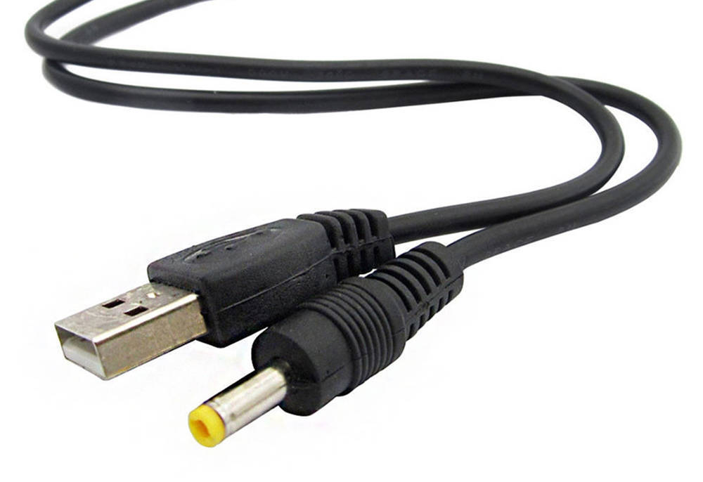 Шнур питания USB штА--4.0мм*1,7мм 1-метр