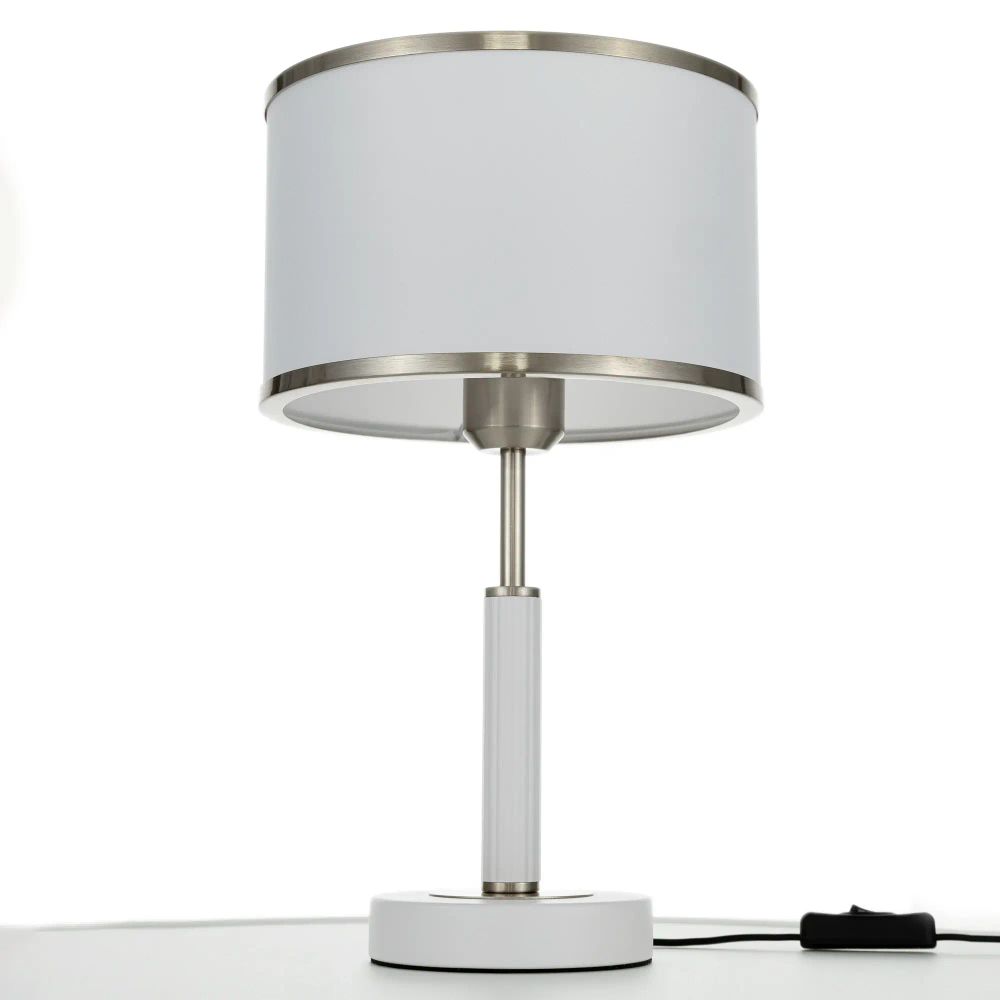 Citilux ALTON CL421812 Настольная лампа с абажуром Белая